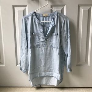 Anthropologie Cloth & Stone Chambray Small